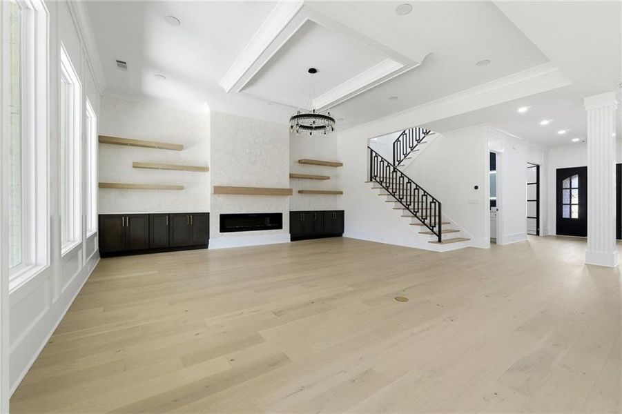 Spacious, unfurnished interior of a new home in , Lawrenceville (Image 32).
