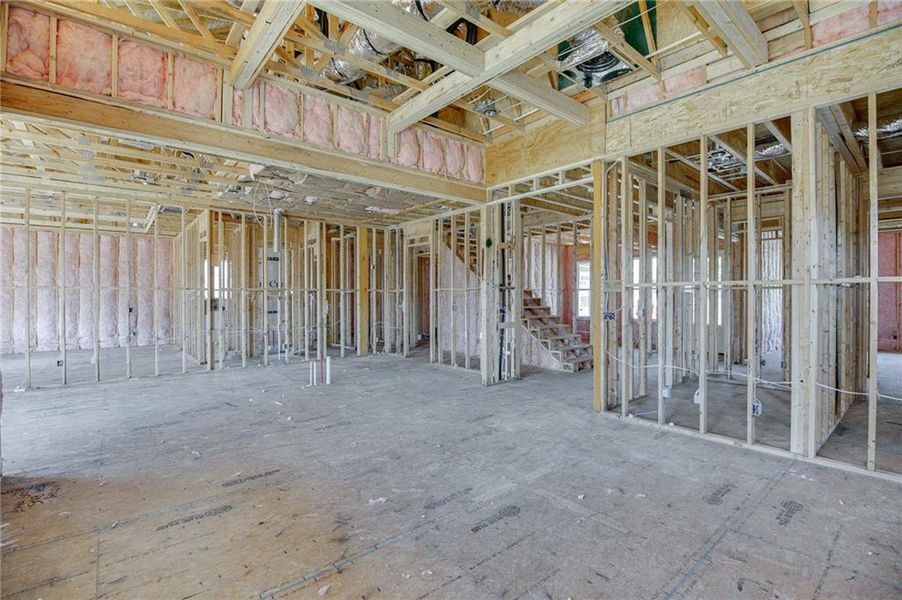 In-progress construction of a new home in , Jefferson, GA (Image 24).