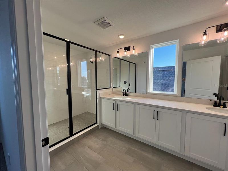 Furnished interior view inside a new home in Hawks Run, Kissimmee (Image 8). Furnished interior view inside a new home in Hawks Run, Kissimmee (Image 8).