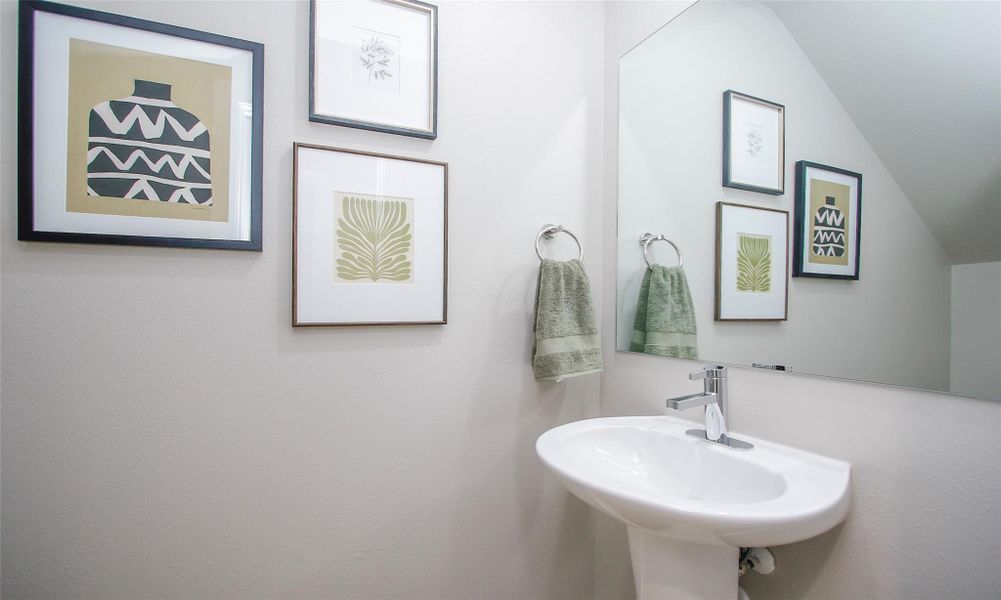 Half bath downstairs