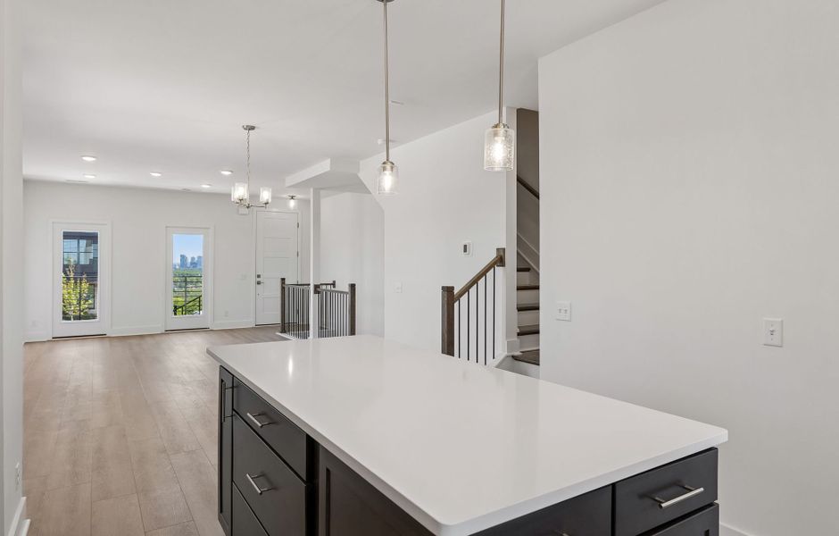 Furnished interior view inside a new home in Skyline, Nashville (Image 10). Furnished interior view inside a new home in Skyline, Nashville (Image 10).