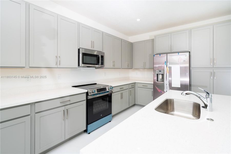 Furnished interior view inside a new home in , Miami (Image 7).