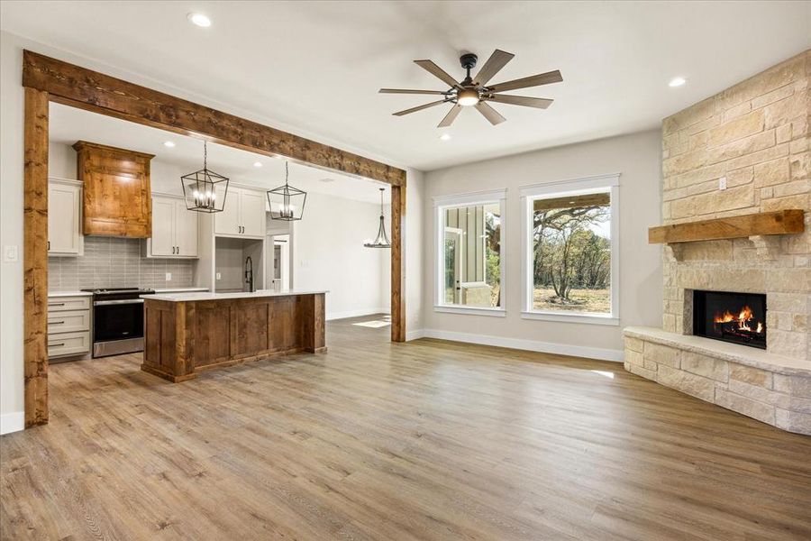 Spacious, unfurnished interior of a new home in , Bluff Dale (Image 22).