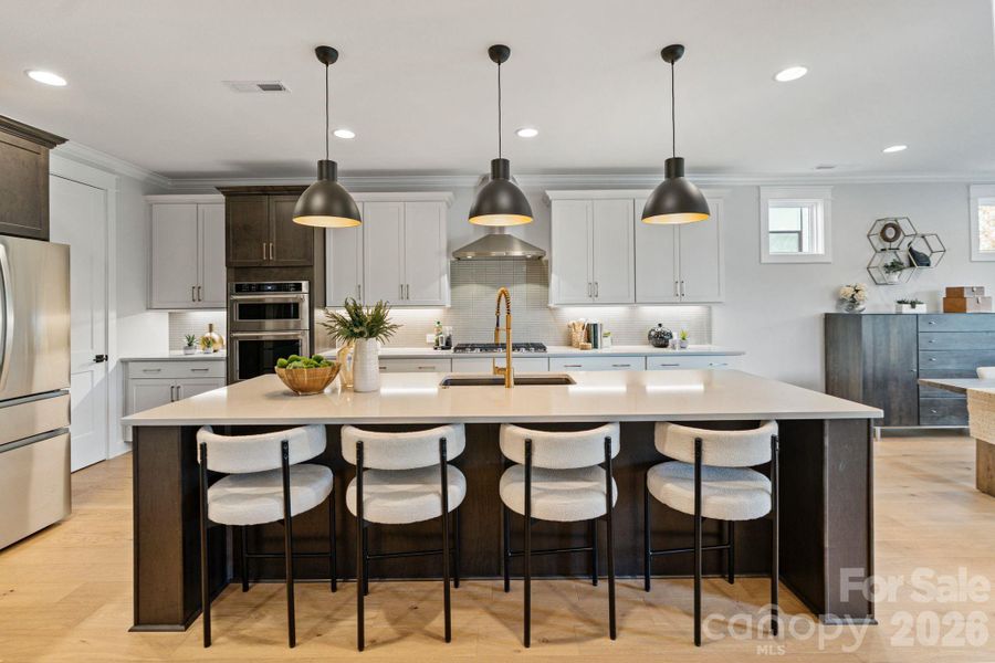 Furnished interior view inside a new home in Amara Chase, Huntersville (Image 9).