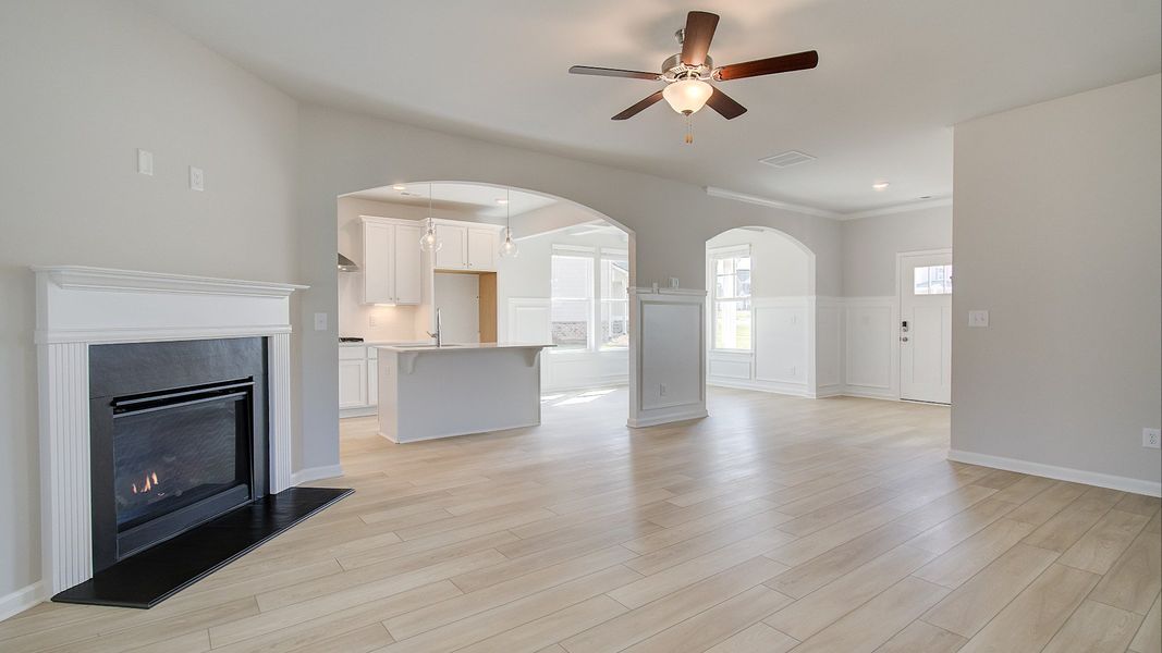 Furnished interior view inside a new home in Copperfield, Locust Grove (Image 22).