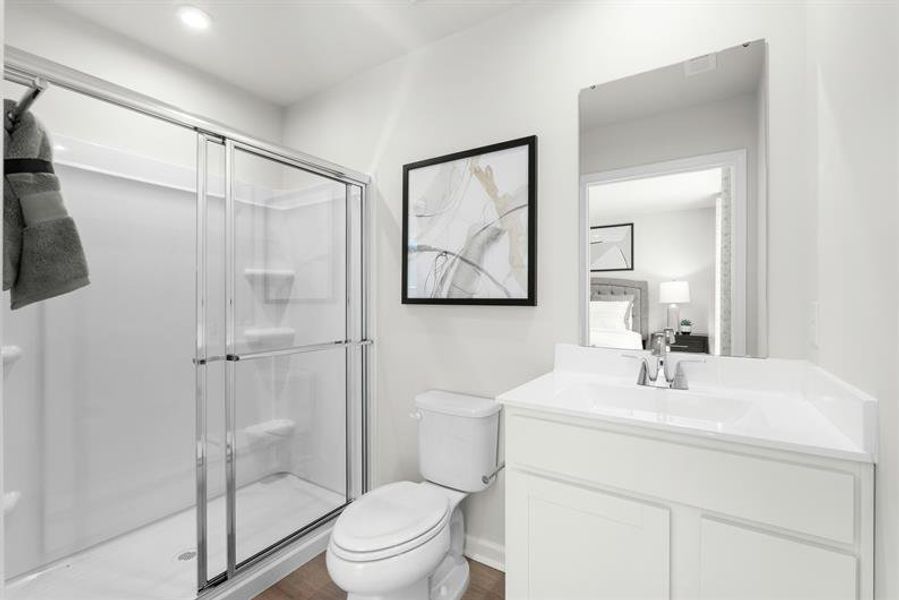 Furnished interior view inside a new home in Royal Oaks Single-Family Homes, Hardeeville (Image 12). Furnished interior view inside a new home in Royal Oaks Single-Family Homes, Hardeeville (Image 12).