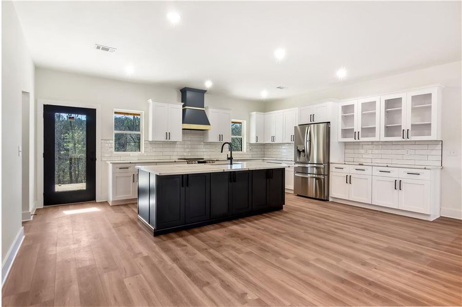Furnished interior view inside a new home in , Talking Rock (Image 18).