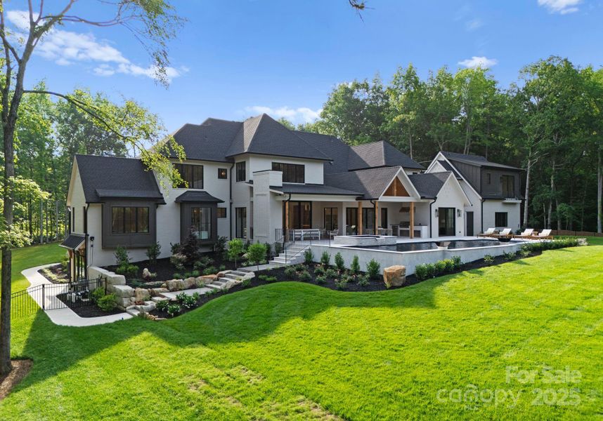 Exterior details and patio area of a home in , Davidson (Image 3). Exterior details and patio area of a home in , Davidson (Image 3).