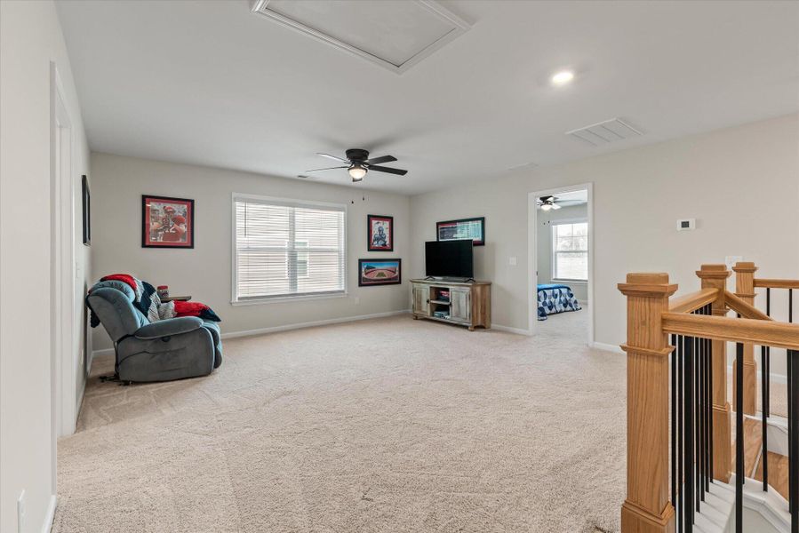 Furnished interior view inside a new home in Parker's Preserve, Ridgeville (Image 42).