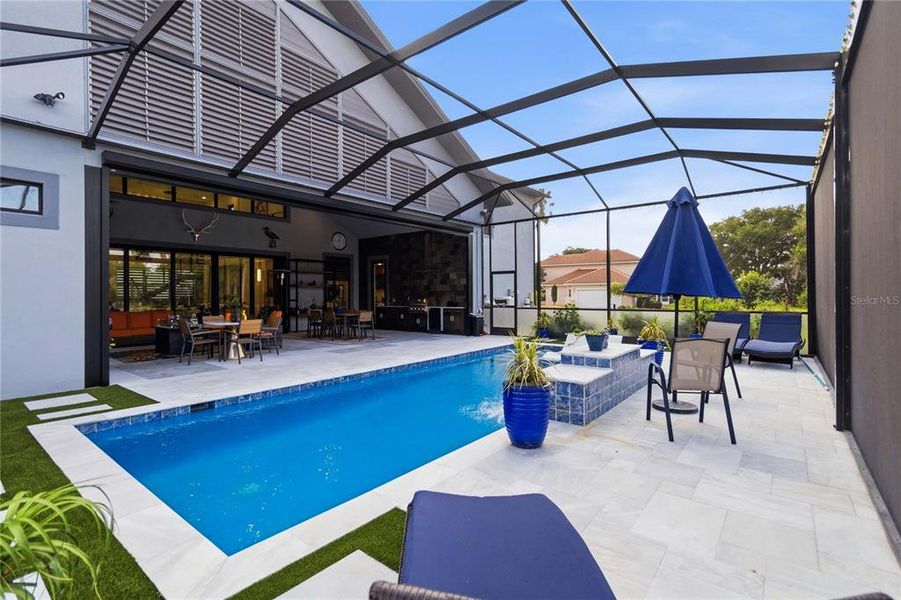 Exterior details and patio area of a home in , Groveland (Image 25).