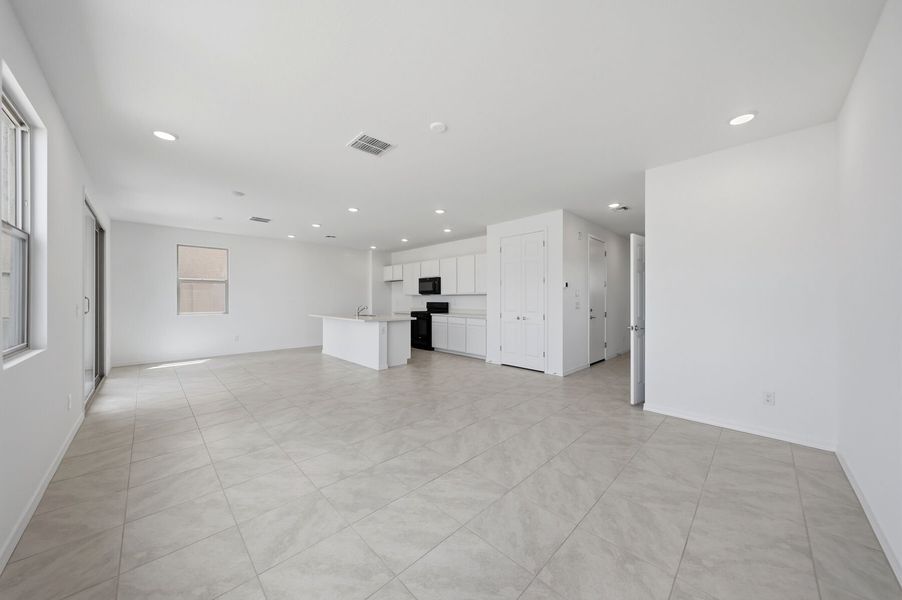Representative unfurnished interior of a home built from the Fawn by Mattamy Homes in Baker Farms, Phoenix (Image 13).