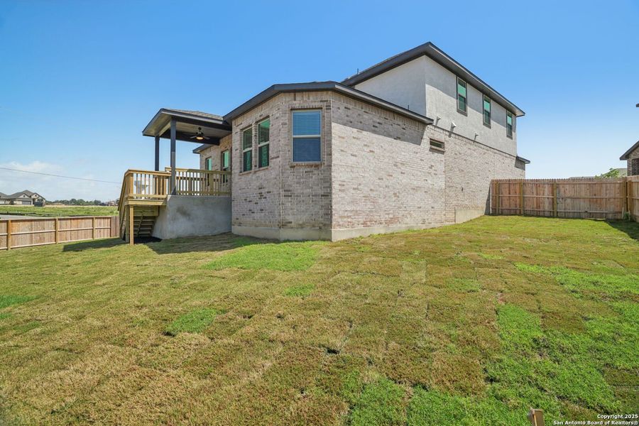 Front exterior of a new home in Arcadia Ridge - Premier Series, San Antonio, TX, highlighting curb appeal (Image 19). Front exterior of a new home in Arcadia Ridge - Premier Series, San Antonio, TX, highlighting curb appeal (Image 19).