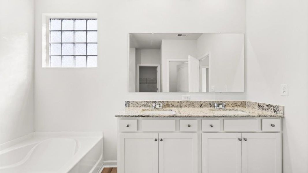 Furnished interior view inside a new home in South Wind, Fairburn (Image 10).