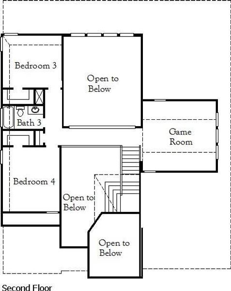 2nd Floorplan - Representative Photo