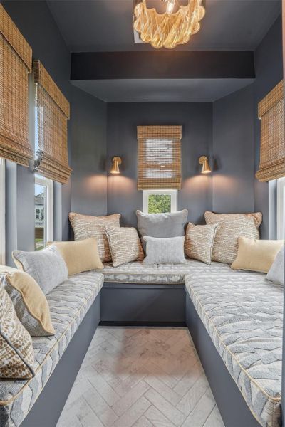 Furnished interior view inside a new home in , Galveston (Image 27).