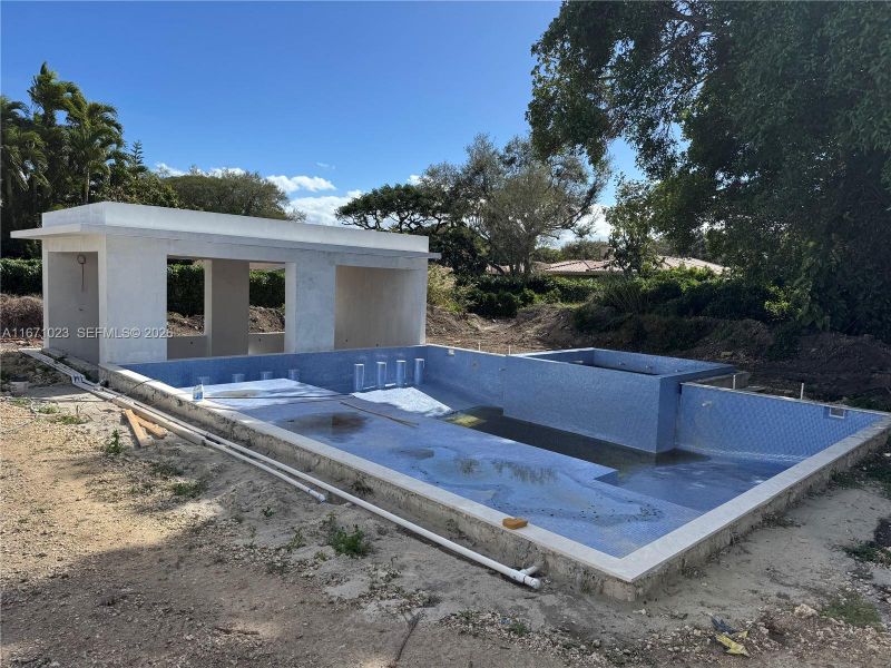In-progress construction of a new home in , Pinecrest, FL (Image 34). In-progress construction of a new home in , Pinecrest, FL (Image 34).