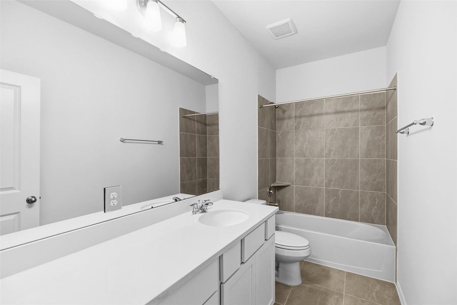 Furnished interior view inside a new home in Beamer Villas, Friendswood (Image 11).