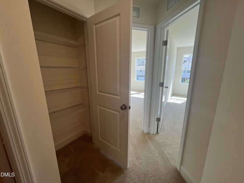 Bath/hall linen closet