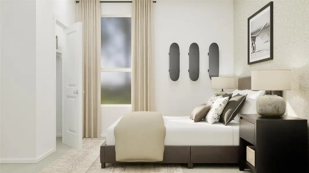 Furnished interior view inside a new home in Waterstone, Kyle (Image 9). Furnished interior view inside a new home in Waterstone, Kyle (Image 9).