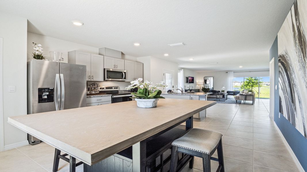 Furnished interior view inside a new home in Rivers Edge, Edgewater (Image 7).