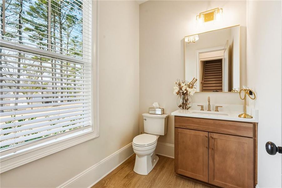 Furnished interior view inside a new home in , Marietta (Image 27).
