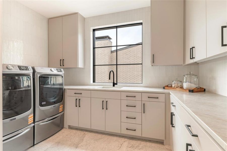 Furnished interior view inside a new home in , University Park (Image 26).