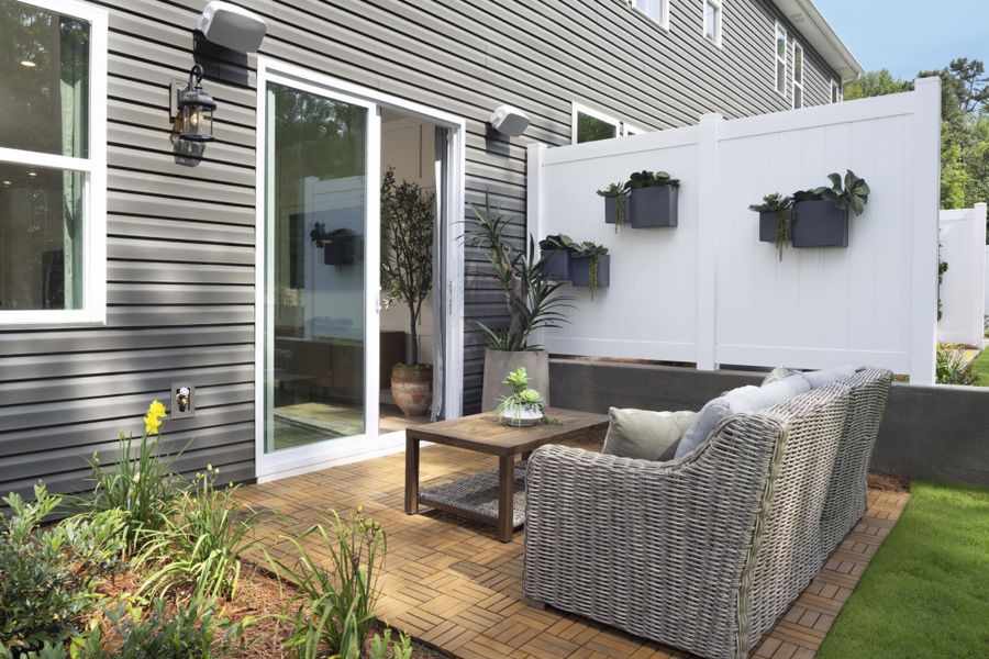 Vienna Model back patio