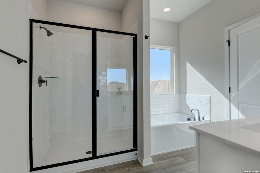Furnished interior view inside a new home in , Schertz (Image 7).