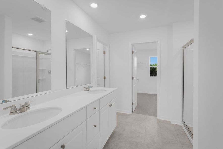 Representative furnished interior of a home built from the Jefferson by Taylor Morrison in Heritage River, Euharlee (Image 10).