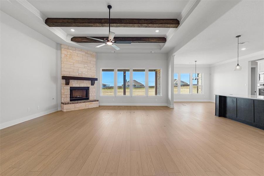 Spacious, unfurnished interior of a new home in Creekview Addition, Van Alstyne (Image 33). Spacious, unfurnished interior of a new home in Creekview Addition, Van Alstyne (Image 33).