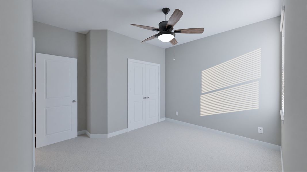 Representative unfurnished interior of a home built from the O'Conner by Tricoast Homes in Summer Place 35', Montgomery (Image 37). Representative unfurnished interior of a home built from the O'Conner by Tricoast Homes in Summer Place 35', Montgomery (Image 37).
