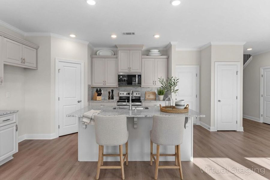 Furnished interior view inside a new home in Tillery Park, Grovetown (Image 14).