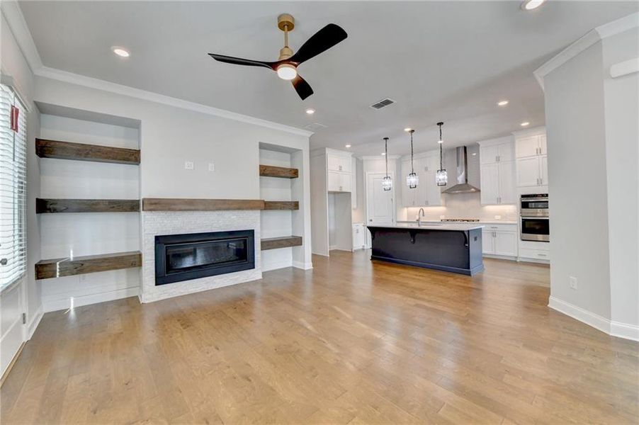 Spacious, unfurnished interior of a new home in , Buford (Image 51).