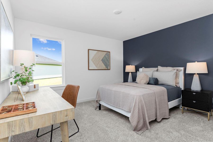 Furnished interior view inside a new home in Blue Heron Estates, Beasley (Image 10).