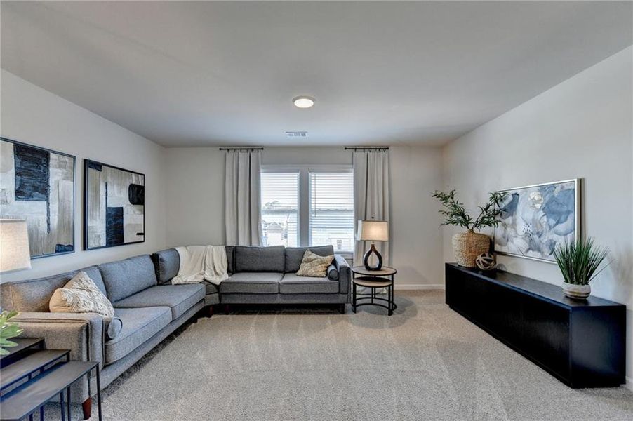 Furnished interior view inside a new home in , Auburn (Image 53).