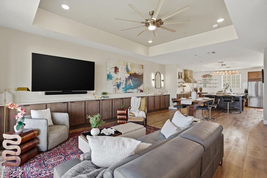 Furnished interior view inside a new home in , St. Augustine (Image 48).