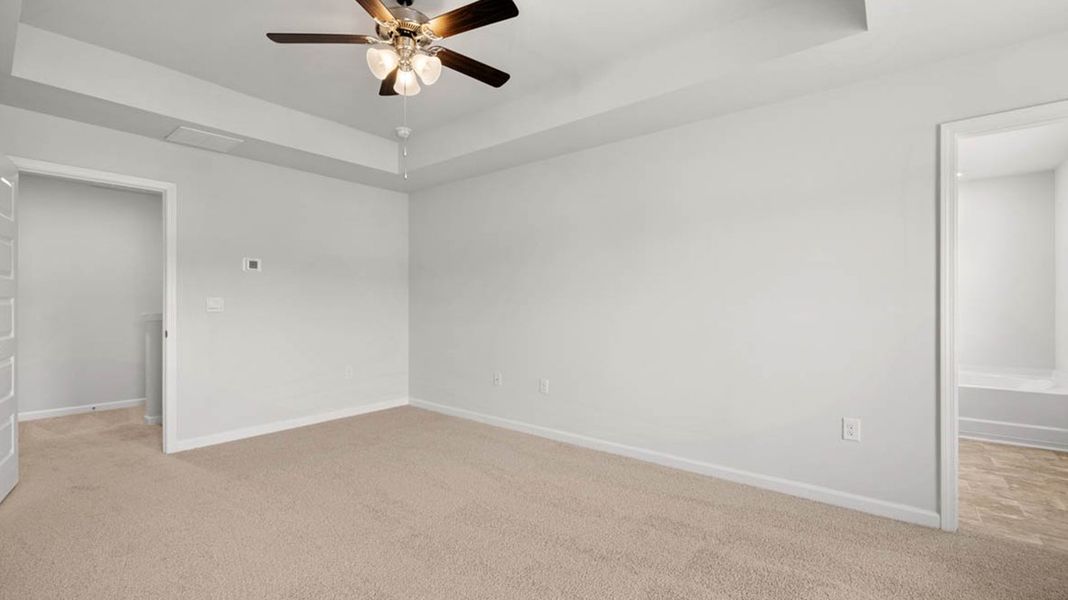 Representative unfurnished interior of a home built from the Sudbury by D.R. Horton in Laurel Park Townhomes, Hephzibah (Image 13).