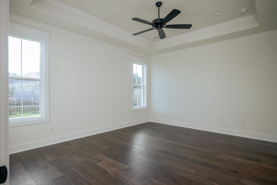 Spacious, unfurnished interior of a new home in Greens Prairie Reserve, College Station (Image 28). Spacious, unfurnished interior of a new home in Greens Prairie Reserve, College Station (Image 28).