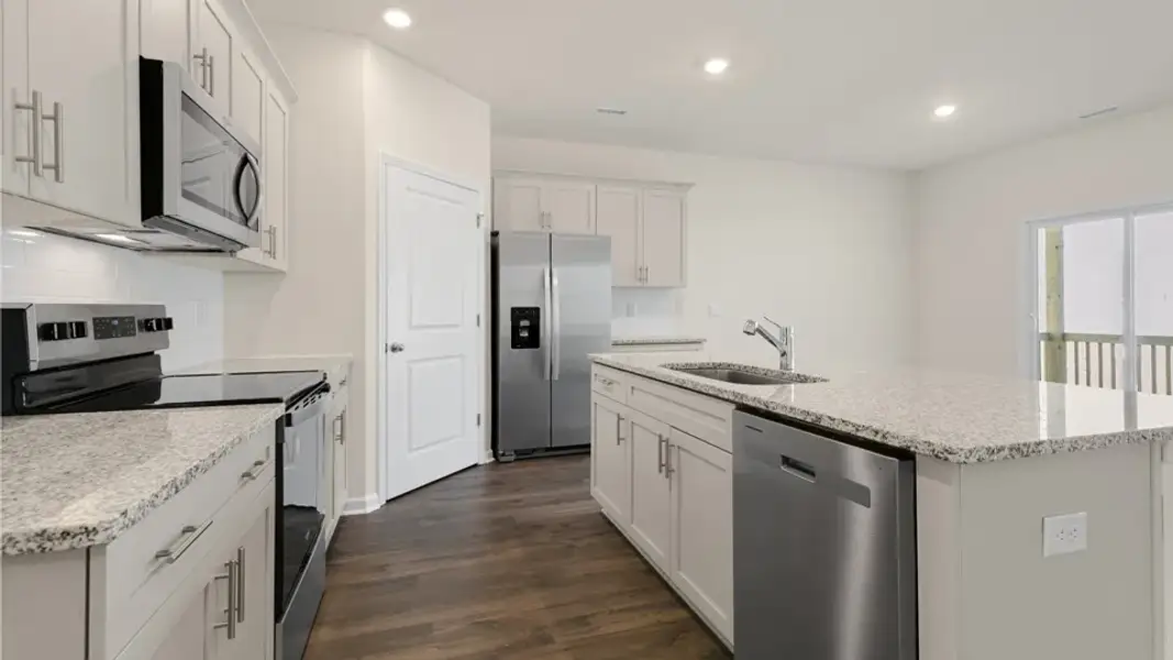 Furnished interior view inside a new home in Baker Farm, Youngsville (Image 8).
