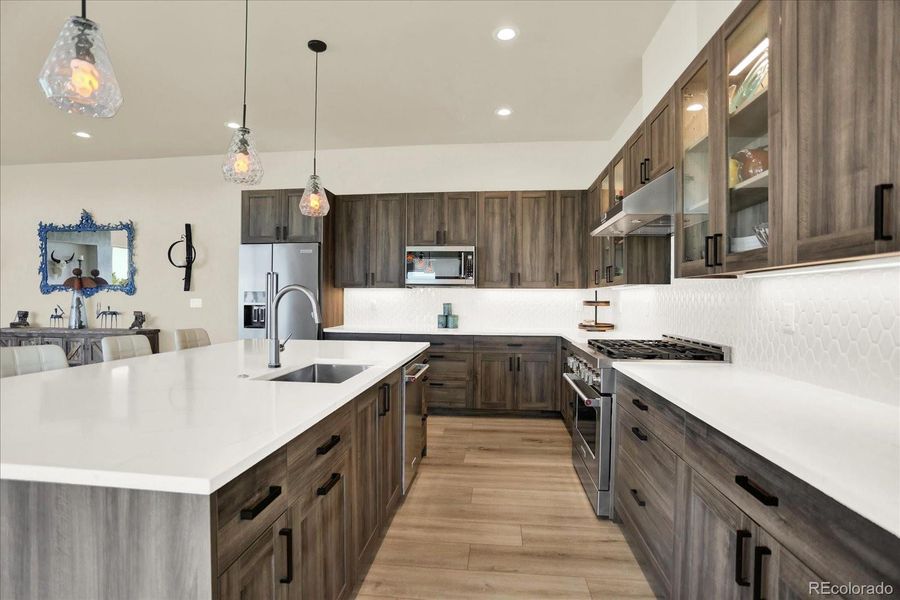 Furnished interior view inside a new home in , Colorado Springs (Image 6).