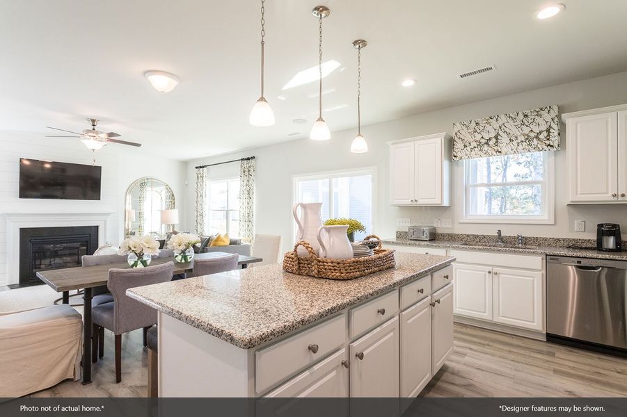 Furnished interior view inside a new home in Killians Crossing, Blythewood (Image 4).