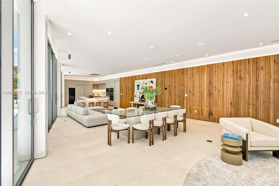 Furnished interior view inside a new home in , Miami (Image 46).