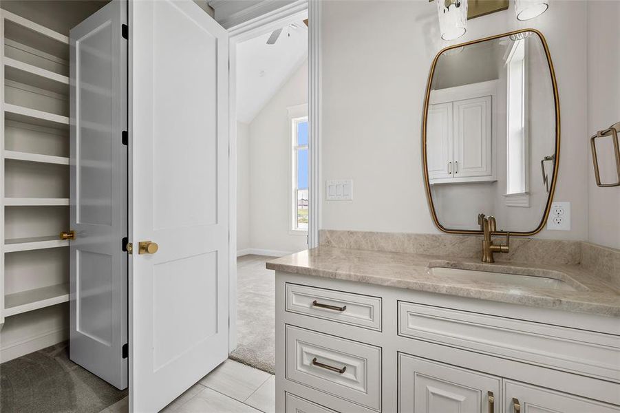 Furnished interior view inside a new home in , Woodway (Image 19).