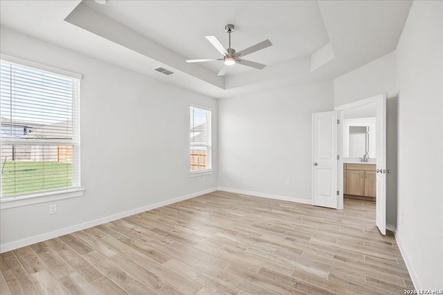 Spacious, unfurnished interior of a new home in Stream Waters, Seguin (Image 10). Spacious, unfurnished interior of a new home in Stream Waters, Seguin (Image 10).