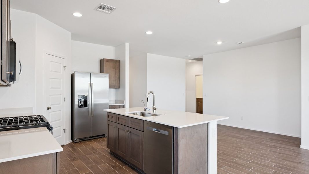 Furnished interior view inside a new home in Moonlight, Maricopa (Image 11). Furnished interior view inside a new home in Moonlight, Maricopa (Image 11).