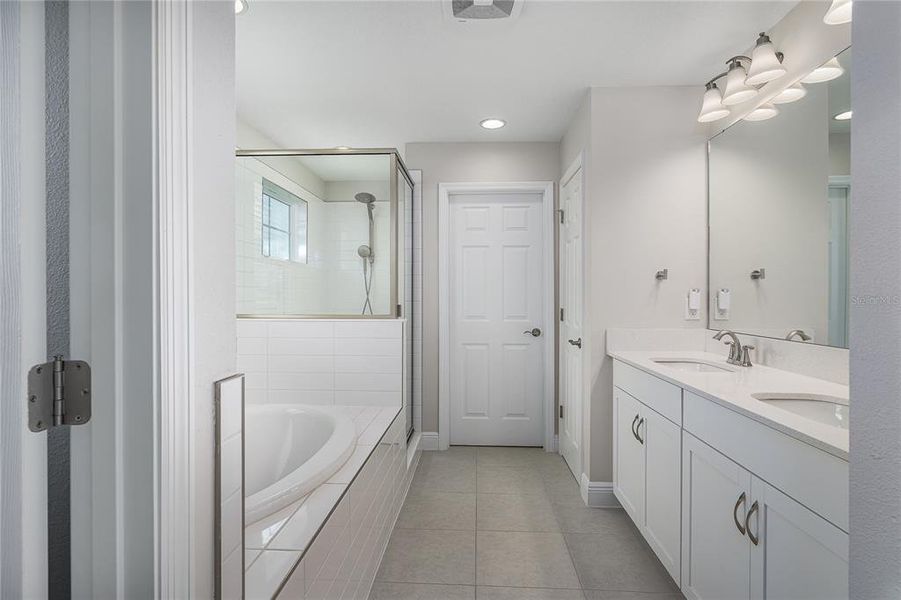 Furnished interior view inside a new home in Crosswind Point, Parrish (Image 9).