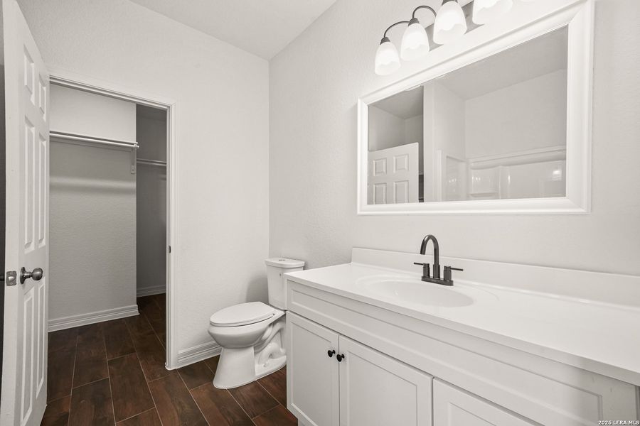 Furnished interior view inside a new home in , San Antonio (Image 11).