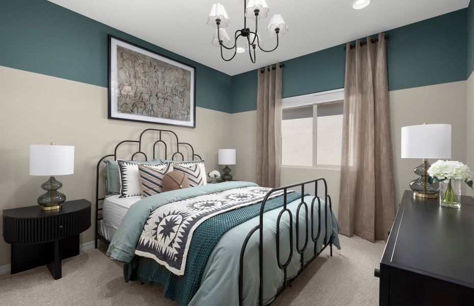 Representative furnished interior of a home built from the Lantana by Pulte Homes in Festival Foothills, Buckeye (Image 18).