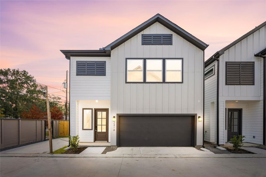 Welcome home to 241 Rebecca Street, Unit A located in a gated community at Rebecca Landing! This stunning home has lovely curb appeal, simple landscaping, dark stained front door with glass inserts, covered front porch, traditional style, beautiful outdoor lanterns and a double wide driveway! Welcome home to 241 Rebecca Street, Unit A located in a gated community at Rebecca Landing! This stunning home has lovely curb appeal, simple landscaping, dark stained front door with glass inserts, covered front porch, traditional style, beautiful outdoor lanterns and a double wide driveway!