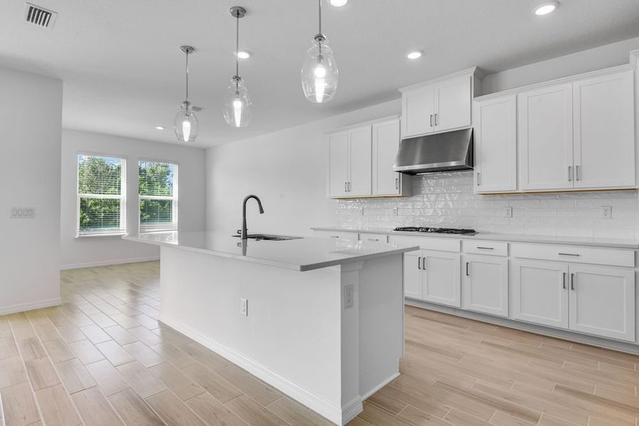 Furnished interior view inside a new home in Ardisia Park, New Smyrna Beach (Image 13).